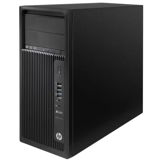 Workstation HP Z240, Intel Xeon QUAD Core E3-1240 V5 3.50 GHz, 32GB DDR4 ECC, 256GB SSD + 1TB HDD