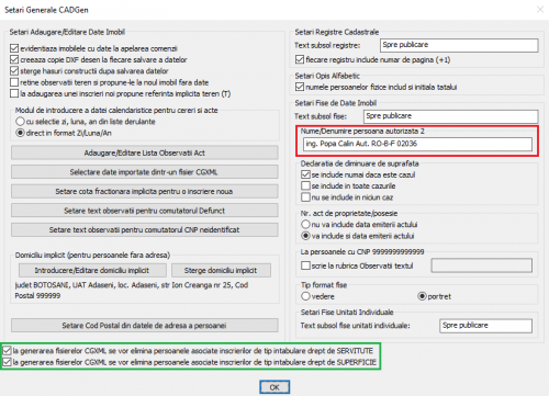 Update Topograph & CADGen - Aprilie 2023