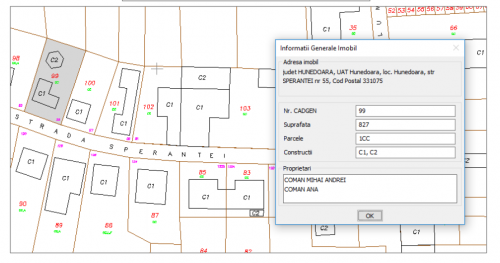 Generare anexe cadastru | Analiză geometrie imobile | Localizare imobil în plan